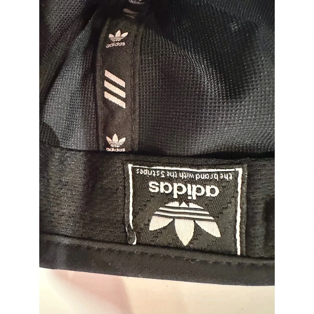 Adidas Womens Black Trefoil Logo Baseball Cap Adjustable Strap‎ Casual